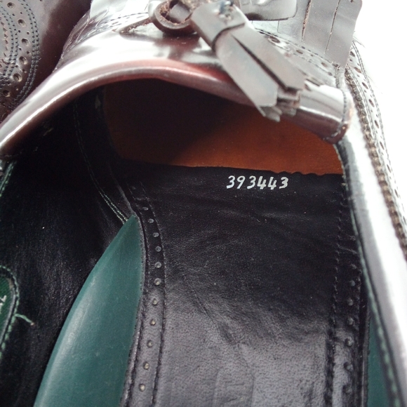 Florsheim Imperial Genuine Leather Tassel Brown Oxford Loafer Shoes 11.5 - Picture 10 of 14